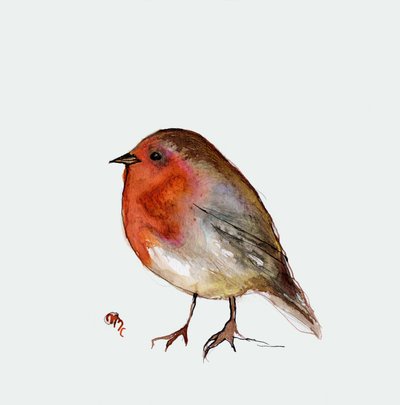 Petirrojo Gordo, 2017 de Nancy Moniz Charalambous